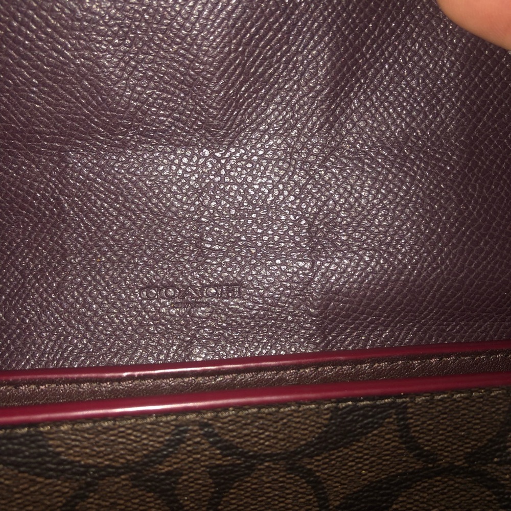 Authentic COACH purse & matching wallet - Picture 6 of 9